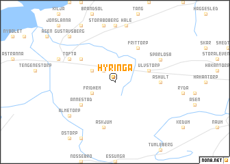 map of Hyringa