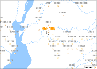 map of Iagamabi