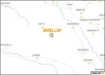 map of Iaholluf