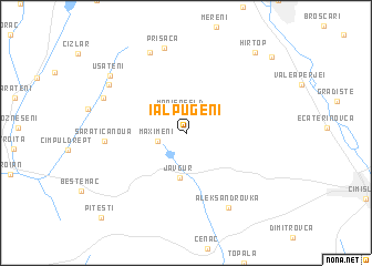 map of Ialpugeni