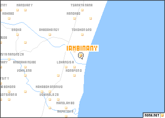 map of Iambinany