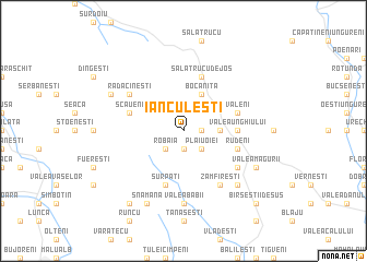 map of Ianculeşti