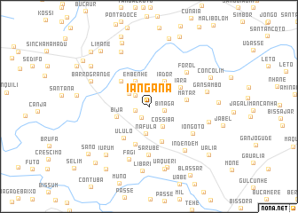 map of Ianganã