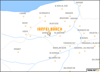 map of Iarf el Baach