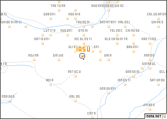 map of Iaşu