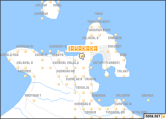 map of Iawakaka