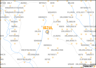 map of Iazul
