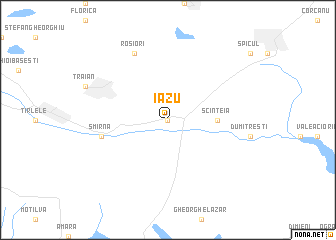 map of Iazu