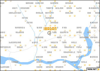 map of Ibadan