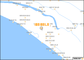 map of Iba Ibala