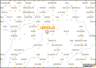 map of Ibamajo