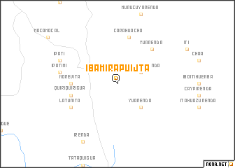 map of Ibamirapuijta