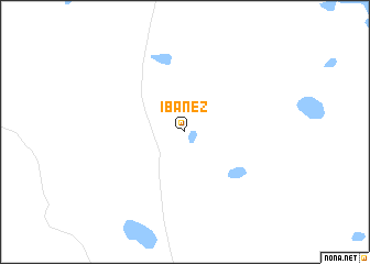 map of Ibáñez