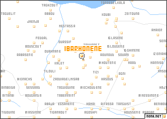 map of Ibarhonene