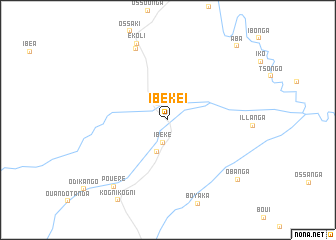 map of Ibéké I