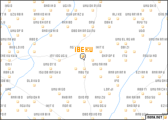 map of Ibeku