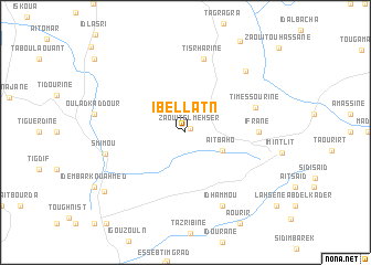 map of Ibellatn