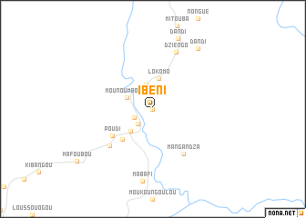 map of Ibeni