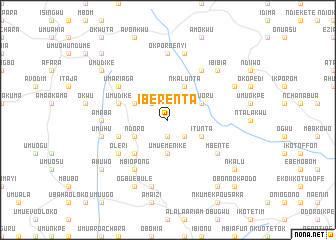 map of Iberenta