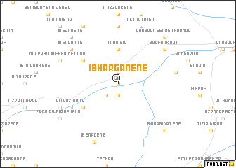 map of Ibharganene