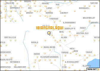 map of Ibiangnalaqui