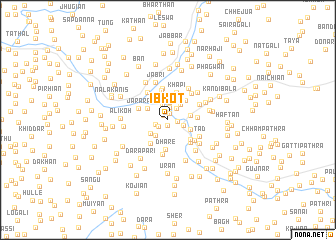 map of Ibkot