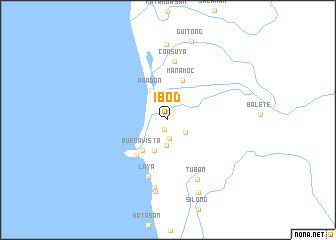 map of Ibod