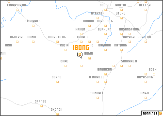 map of Ibong