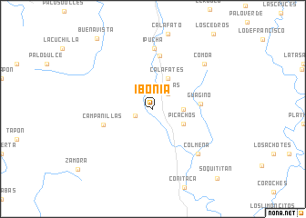 map of Ibonia