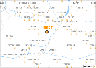 map of Ibort