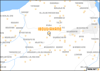 map of Iboudiahane