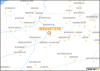 map of Ibousatene