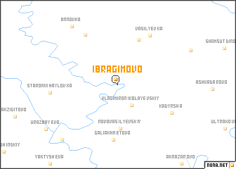 map of Ibragimovo