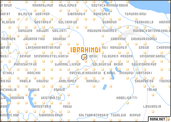 map of Ibrāhimdi