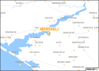 map of Ibrash-Eli