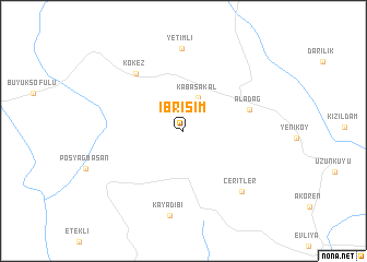 map of İbrişim