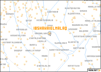 map of Ibshawâi el-Malaq