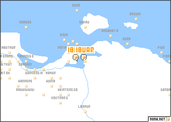 map of Ibuar