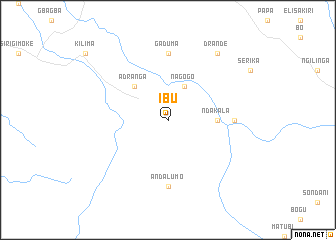 map of Ibu