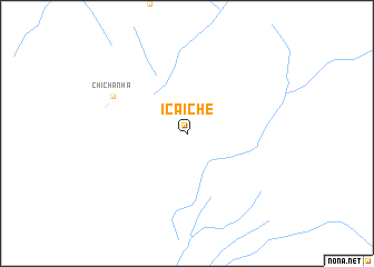 map of Icaiché