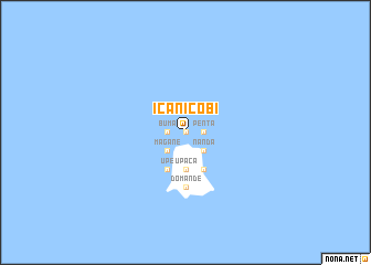 map of Icanicobi