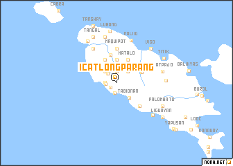 map of Icatlong Parang