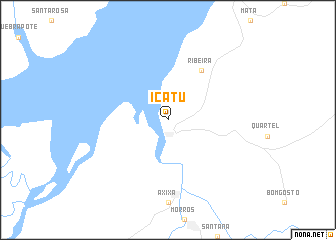 map of Icatu