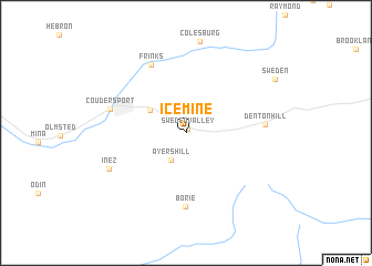 map of Ice Mine