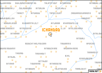 map of Ichahdad