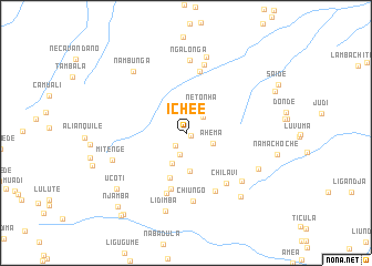 map of Icheé