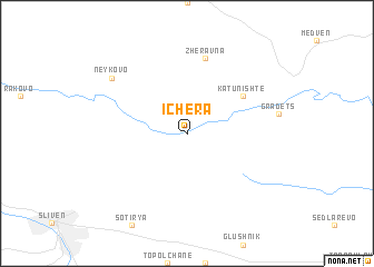 map of Ichera