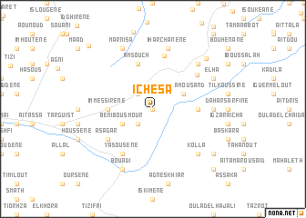 map of Ichesa