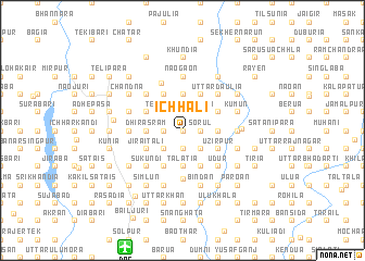 map of Ichhāli