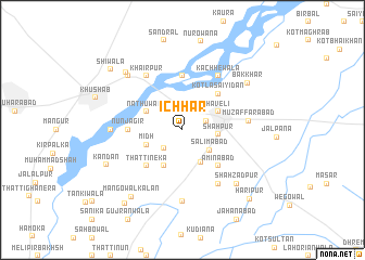 map of Ichhar